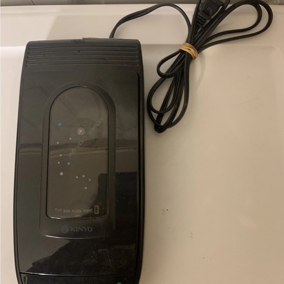 Kinyo tape Rewinder vhs Black Electronic Device - Picture 4 of 6